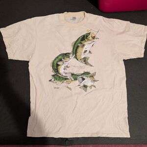 Vintage 90s Bass Fishing T-shirt
